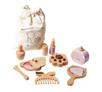 JunZheHub Coffret de Maquillage pour Filles, Jouet de Maquillage D'imitation, Miroir, Brosse et Peigne, Idéal pour Halloween et Se Déguiser En Princesse.