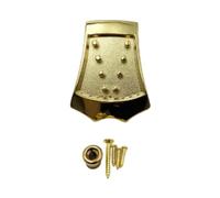 JunZheHub Cordier pour Mandoline 8 Cordes avec 4 Vis de Fixation. Pièce de Rechange pour Guitare et Mandoline, or