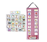 JunZheHub Emploi Du Temps Visuel pour Enfants, Cartes de Routine, Emploi Du Temps Visuel et Comportemental pour Enfants