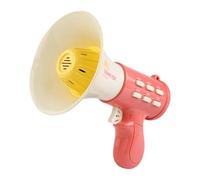 JunZheHub Enceinte Enregistreur avec Changeur de Voix pour Garçons et Filles - Jouet Amplifié et Polyvalent, Rouge