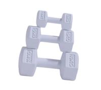 JunZheHub Ensemble de Jeu de Pièces, Haltères et Accessoires de Sport pour Maison de Poupée, Barre D'haltères Miniature et Kettlebell pour Maison de, Blanc