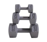 JunZheHub Ensemble de Jeu de Pièces, Haltères et Accessoires de Sport pour Maison de Poupée, Barre D'haltères Miniature et Kettlebell pour Maison de, Gris
