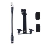 JunZheHub Ensemble Micro-guitare avec Mini-micro Portable pour Diffusion, 4 Broches pour Shure