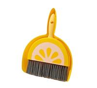 JunZheHub Ensemble Pelle et Balayette pour Enfants - Outils Ménagers pour Apprendre, Citron