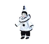 JunZheHub Figurine de Clown de 25 Cm, œuvre D'art, Décoration, Rotative, Style Rétro, pour Restaurant