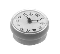 JunZheHub Horloge Étanche Mini Horloge Murale Ventouse Résistante à l'eau Horloge pour Horloge Compacte en Silicone Fonction Ventouse Adaptée Bain,