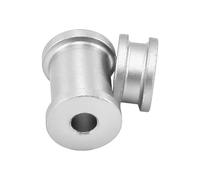 JunZheHub Isolateur Arrière pour Voitures RC, Support En Alliage D'aluminium, Pièce de Rechange Légère, Entretoise, Haute Performance, Entretien Facile, Ada, Argent