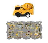 JunZheHub Jeu de Construction de Wagons de Train - Circuit de éducatif pour Tout-petits et Garçons, Casse-tête B 8 pièces