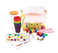 JunZheHub Jeu de Tri et de Comptage pour Enfants : Oursons, Jouets à Associer,