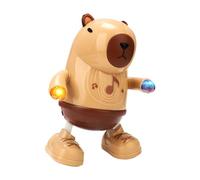 JunZheHub Jouet Capybara avec Mouvements et Sons pour Fêter L'anniversaire D'un Enfant