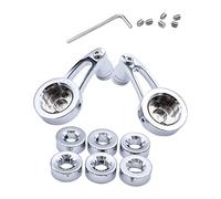 JunZheHub Kit de 2 Manivelles de Lève-vitre de 3 Pouces Compatible avec
