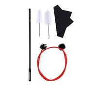 JunZheHub Kit de Nettoyage pour Trompette, Brosse pour Embouchure, Brosse pour Pistons, Brosse Flexible, de Nettoyage, Ensemble D'outils, Accessoire
