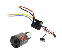 JunZheHub Kit Moteur à Balais 540, Pièces de Rechange Faciles à Installer pour Voiture et Camion, avec Variateur électronique de (ESC) 60 A pour Crawler, 35t