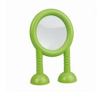 JunZheHub Lentille Optique Enfant Jouet Éducatif Support Arrondi Cadre de Vision Matériel Plastique Verre Légèreté Utilisation Démonstration Apprentissage École, Miroir Convexe