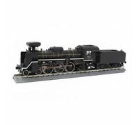 JunZheHub Locomotive Miniature Train Modèle Chemin de Fer Capsule Historique Ornement Méticuleux Convient à Cadeau pour Collectionneur Décoration Bureau Maison, C571