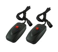 JunZheHub Lot de 2 Contrôleurs Portables pour Machine à Fumée 400-1500 W, Portée de 30 M, filaire, comme décrit