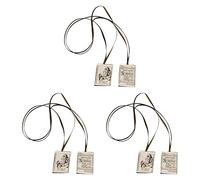 JunZheHub Lot de 3 Scapulaires Catholiques, Décoration pour et La Confirmation