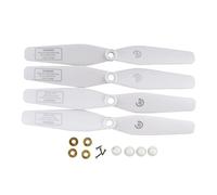 JunZheHub Lot de 4 Mini-hélices pour S20W, S30W, H301S, T25, HS110D, HS110G et HS120D, blanc