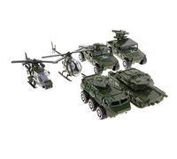 JunZheHub Lot de 6 Voitures Miniatures, Camions Moulés sous Pression, Jouet de Précision pour La Décoration de Chambre, Anniversaire D'enfant, Bureau Ou