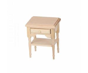 JunZheHub Nuit 3x1:12, Nuit Miniature Faite Main, Nuit En Bois Faite Main pour Amateurs et Collectionneurs, 6 pièces
