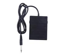 JunZheHub Pédale de Sustain Universelle Compacte pour Claviers et Pianos Numériques, avec Prise Jack 6,5 Mm et Inverseur de Polarité pour Exercices.