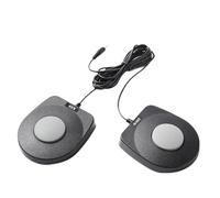 JunZheHub Pédale Universelle pour Pianos Numériques et Instruments MIDI, 3.5 Interface double