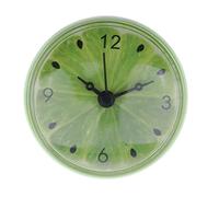 JunZheHub Petite Horloge Murale étanche avec Affichage Visible pour Salle de Bain et Ventouse Efficace, Structure Compacte En Silicone et PVC, Convient pour La