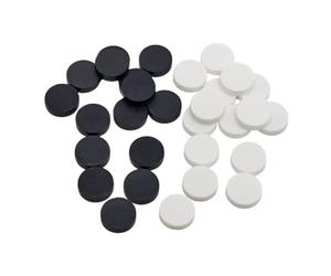 JunZheHub Pièces D'échecs Uniquement, Pièces de Rechange pour Backgammon, Jeu de Plateau Rond Portable et Léger, Accessoires pour