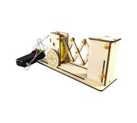 JunZheHub Porte Rétractable électrique, Jouet Interactif, Puzzle En Bois à Assembler pour Apprendre