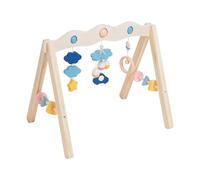 JunZheHub Portique D'éveil En Bois pour Bébé, Support En Bois pour