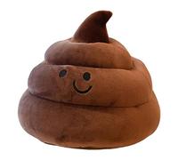 JunZheHub Poupée Caca, Coussin Doux, Marionnette à Câliner, Coton Court, Forme Réaliste, Accessoire de Jouet, Convient Aux Enfants, Aux Femmes, Cadeau, Décorati, brun
