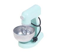 JunZheHub Robot Culinaire Miniature pour Maison de Poupée à L'échelle 1:12, Modèle de Décoration, Bleu