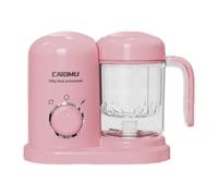 JunZheHub Robot Mélangeur pour Aliments pour Bébés, Cuiseur pour Aliments pour Bébés, Décongelateur, Chauffe-plats, Sélection de Cuisson Compacte, Idéal pour Le, Rose