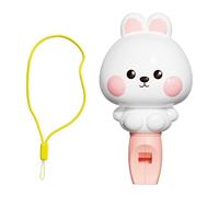 JunZheHub Sifflet en Forme d'animal Mignon, Jouet Musical Sonore pour Enfants, Idéal pour Les Exercices de Respiration et Les Fêtes. , Lapin