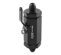 JunZheHub Soupape D'Arrêt de Carburant Universelle en Alliage D'Aluminium Accessoire de Remplacement pour Canalisation Fonction Arrêt Flux Adaptée Aux, AN6