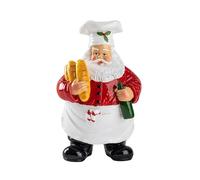 JunZheHub Statue de Papa, Chef, Figurine Décorative, Objet de Collection, Centre de Table, Cadeau pour Chambre, Salon, Bureau, Cuisine, Tenir Du Pain