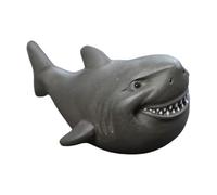 JunZheHub Statuette Décorative En Argile Représentant Un Animal de Compagnie, Figurine Moderne et Créative, Idéale pour Un Ou Un Salon de, Gris