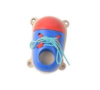 JunZheHub Tableau Sensoriel éducatif pour Enfants - Jouet D'apprentissage Interactif, chaussures en bois