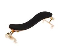 JunZheHub Violin Support Accessoires Épaules Confortable Surface Douce Qui Épouse La Forme Mécanisme de Réglage Pratique Matériau D'Érable Naturel Adapté à Débu, 4-4 3-4