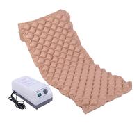 Juodkeo Couvre-matelas à pression d'air alternée de qualité supérieure avec pompe ultra silencieuse, prévention et soulagement des escarres et des ulcères, pour les patients alités