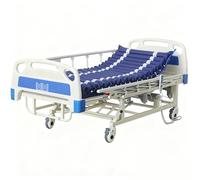 Juodkeo Lit médical électrique pour usage à domicile, réinitialisation par une touche, arrêt d'urgence, dossier de 0 à 70°, réglage des jambes de 20° à -65°,with Air Mattress 2