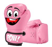 JUOIFIP Gants de boxe pour enfants, gants de boxe junior pour filles MMA pour sac de boxe, kickboxing, gants muay thai d’entraînement idéaux pour les enfants, cadeau