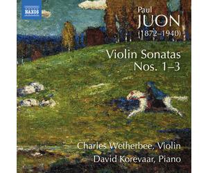 Juon / Wetherbee / Korevaar - Violin Sonatas 1-3 [New CD]