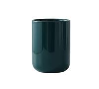 JUOPZKENN Porte-ustensiles de Cuisine, Pot à Ustensiles en Céramique, Support à Ustensiles Stable en Céramique, Support D'ustensiles de Cuisine pour Décoration de Cuisine de Ferme,(M Vert)