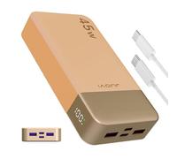 JUOVI Batterie Externe Charge Rapide, Batterie Externe 45w, Power Bank 20000mah, USB C Charger, PD et QC Charge 4-Ports, avec Affichage LED pour Samsung iPhone 16 15 Pro Laptop