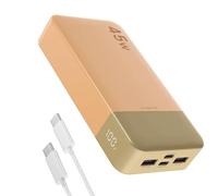 JUOVI J2621 Batterie Externe 45W 20000mAh Power Bank, Chargeur Externe Portable Charge Rapide PD 3.0 QC 4.0 USB-C in & Out Compatible avec iPhone 16 15 14 13 12 Tablette Macbook Samsung S24 S23 S22