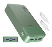 JUOVI J2651 Batteries externes 35W 20000mAh USB C in & Out Power Bank, Pack de Batterie avec QC4.0+PD3.0 35W Chargement à Haute Vitesse pour oreillette Bluetooth, téléphone Portable, Tablette (Vert)