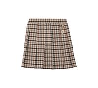 Jupe Ã carreaux avec dÃ©tail bijou et short intÃ©rieur fille s.Oliver Beige 5 ans