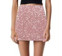 Jupe A Paillette Femme Jupe Paillette Doree Ruffle Waterfall High Low Maxi Skirt Orientale Short Danse Jupes Pirate Sequin Robe Disco Rose Paillettes Tenue Festival Carnaval Doré Plume Xxxl Bouffante