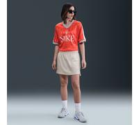 Jupe à rayures en jacquard Nike pour femme Pale Ivory/Sail S (FR 38-40)